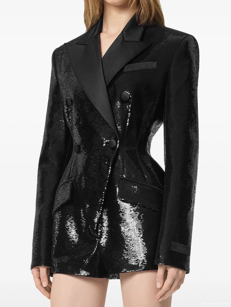 Affordable Hourglass playsuit Women embellished Versace 0822